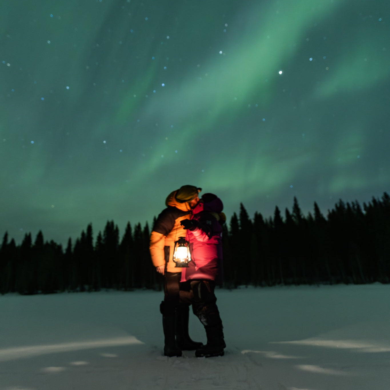 Aurora Photography tour by Snowmobile from Överkalix - Swedish