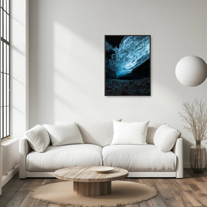 Beneath the Ice of Vatnajökull Glacier