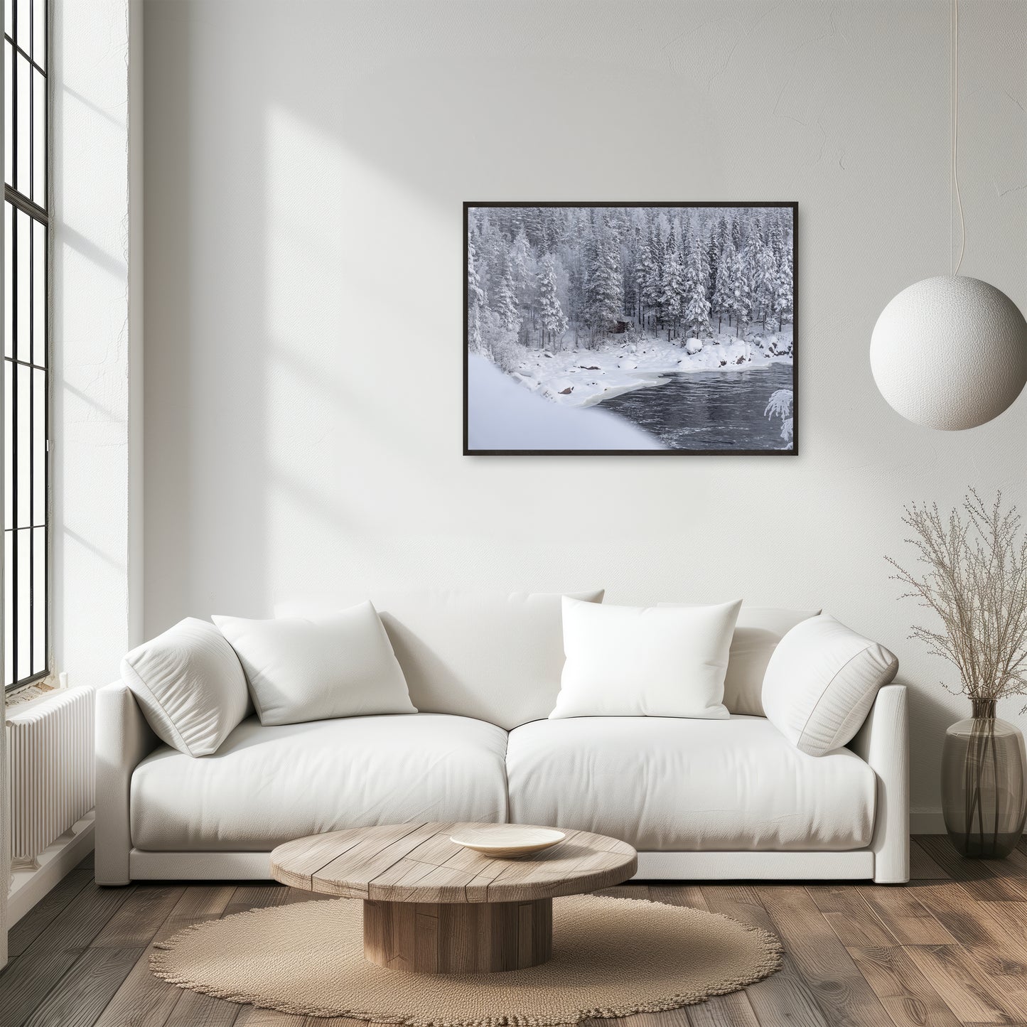 Jockfall's Main-pool during Winter