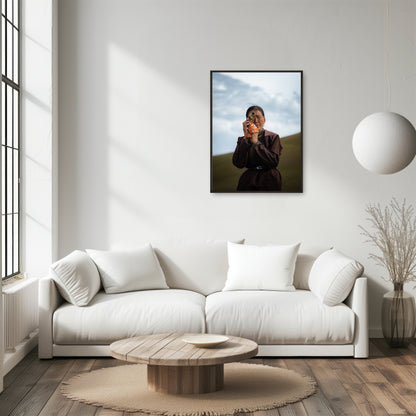 Mongolian Nomadic Shepherdess