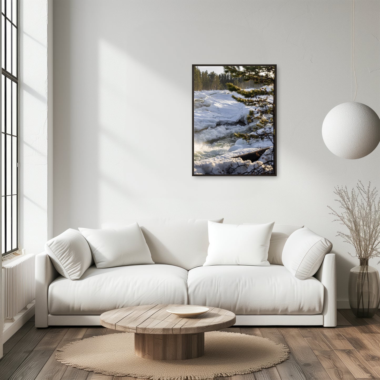 Storforsen during winter