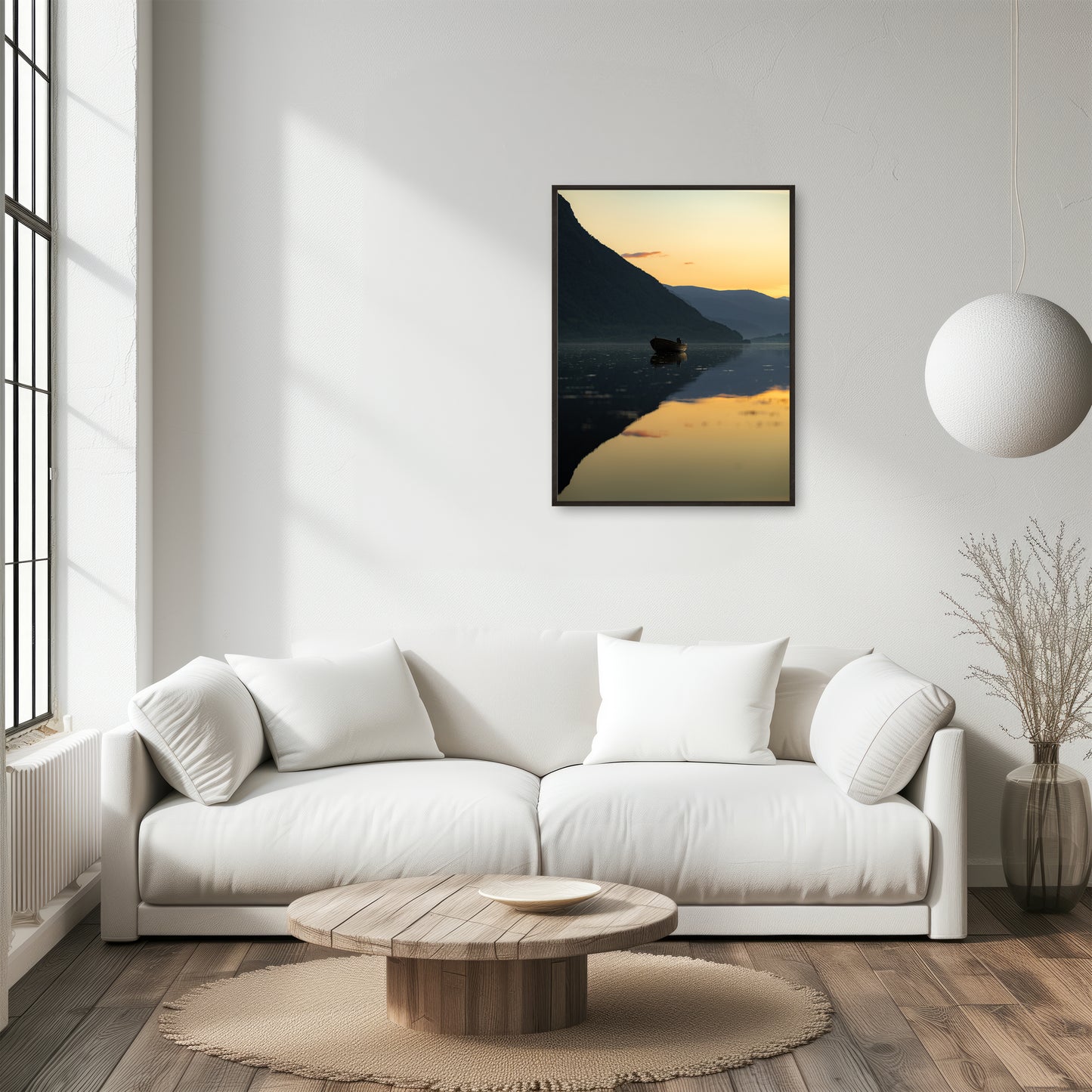 Norvegian Sunset in Lyngenfjord