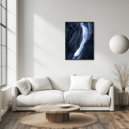 Under the ice of Scott Turnerbreen - Svalbard